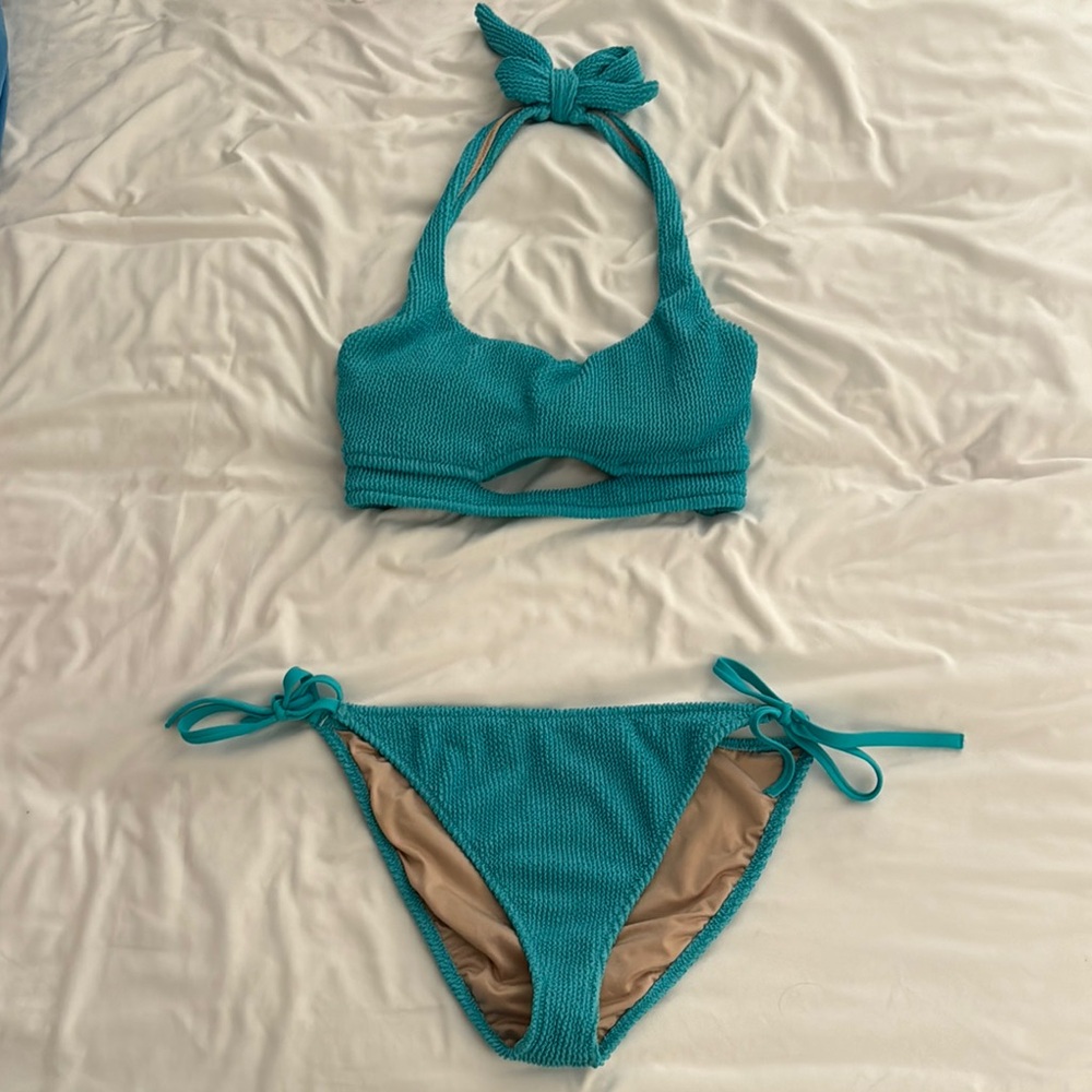 Teal Bikini Set